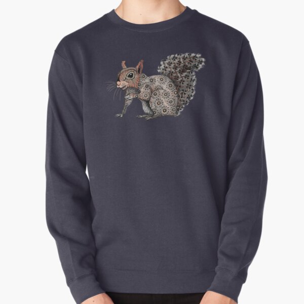 Squirrel Totem Pullover Sweatshirt