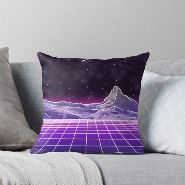 Item preview, Mountains behind grid designed and sold by 7NATION.