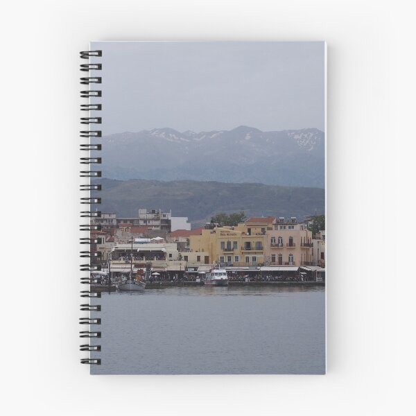 Item preview, Chania harbour Crete designed and sold by wtgs.