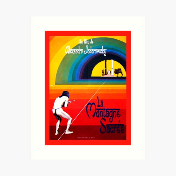 Item preview, The Holy Mountain -  French Poster designed and sold by winkatawink.