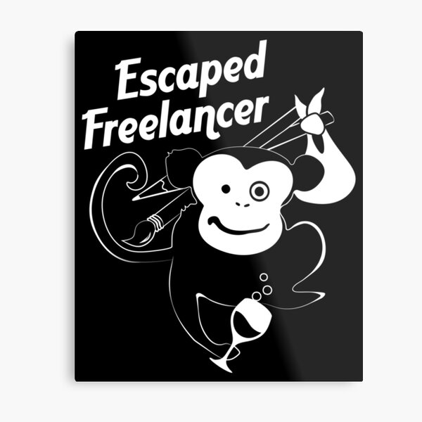 Escaped freelancer Metal Print