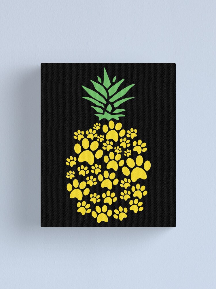 Cute Dog Paw Pineapple T-Shirt Dog Lover Hawaii Gift Tee Cute Dog Paw Pineapple T-Shirt Dog Lover Hawaii Gift Tee