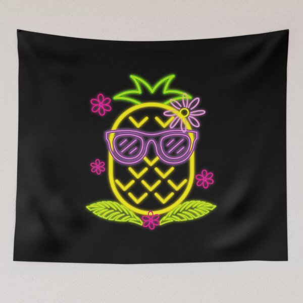 Item preview, Luau Party Pineapple graphic For Glow Party Costume designed and sold by woodsgoodsco.