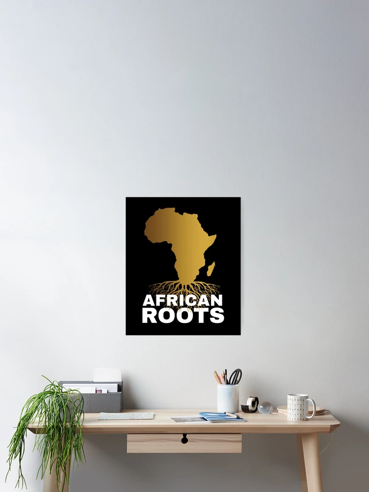 Thumbnail 2 of 3, Poster, African Roots designed and sold by designeclipse.