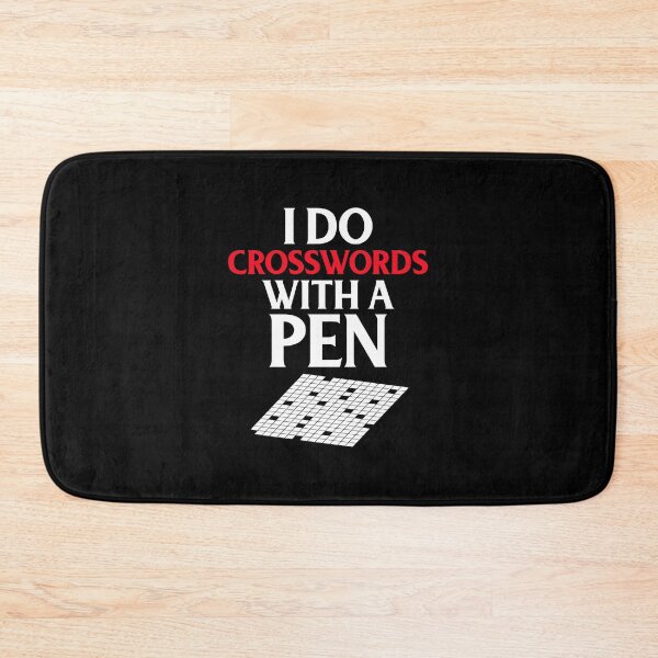 Item preview, Cruciverbalist Design I Do Crosswords With A Pen Expert designed and sold by woodsgoodsco.