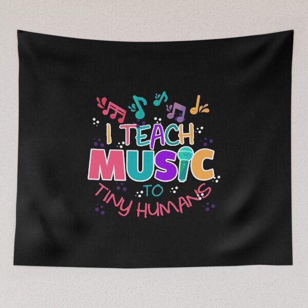 Item preview, I Teach Music To Tiny Humans Musical Teacher Design designed and sold by woodsgoodsco.