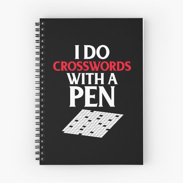 Item preview, Cruciverbalist Design I Do Crosswords With A Pen Expert designed and sold by woodsgoodsco.