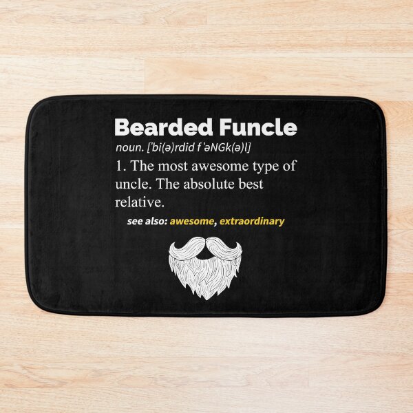 Item preview, Bearded Funcle Uncle designed and sold by designeclipse.