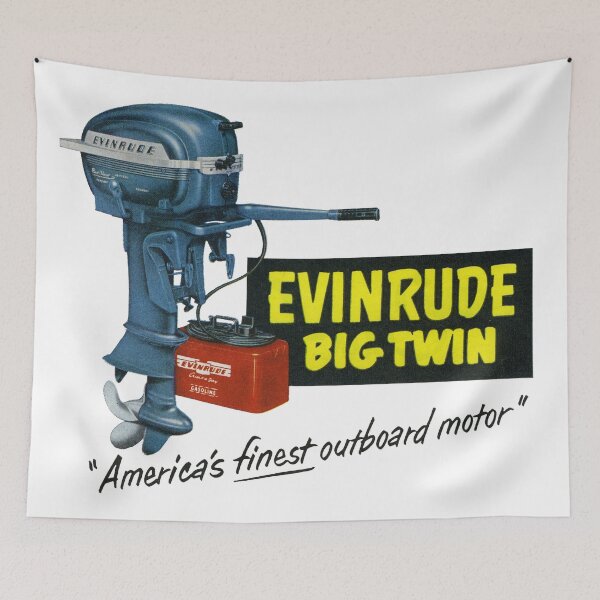 Item preview, 1950s Evinrude. Americas Finest Outboard Motor  designed and sold by taspaul.