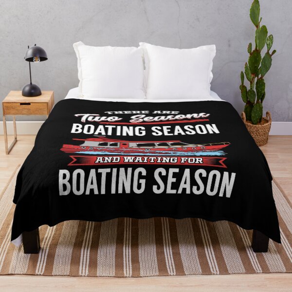 Item preview, Two Seasons Boating Season esperando la temporada de navegación designed and sold by designeclipse.