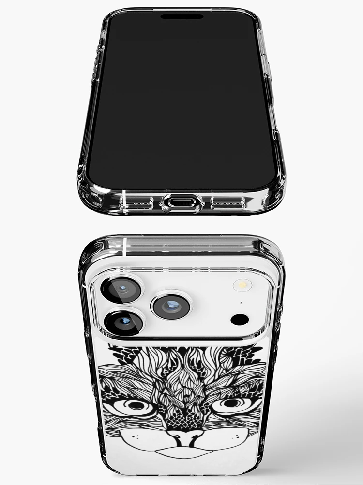Thumbnail 3 of 5, iPhone Case, Cat designed and sold by Raedono.