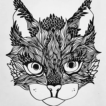 Artwork thumbnail, Cat by Raedono