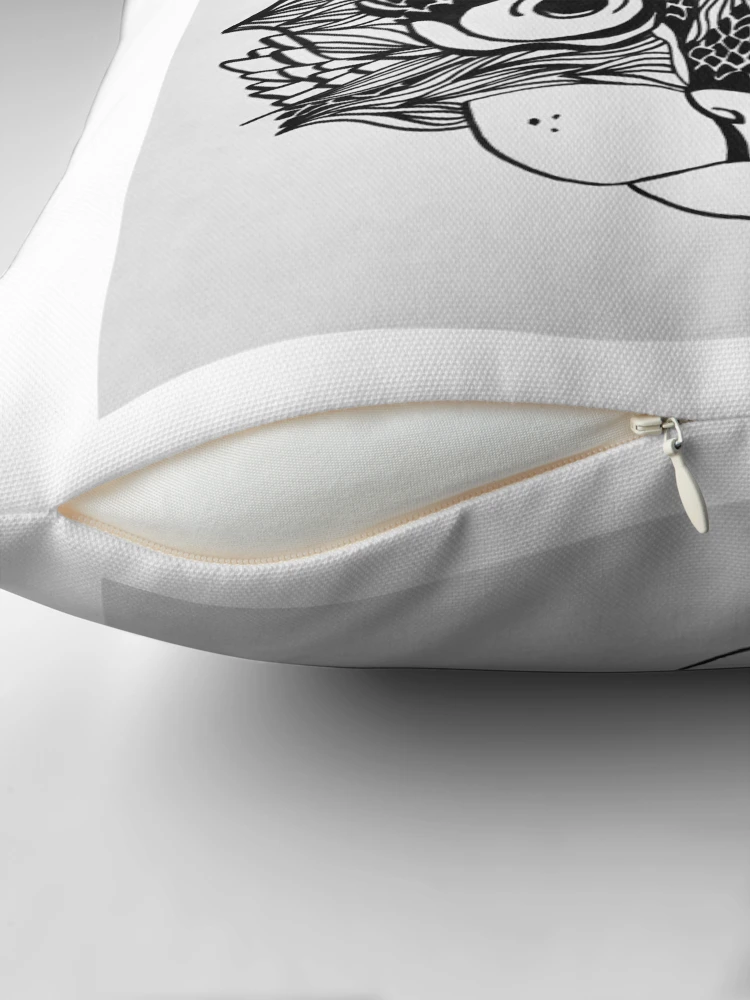 Thumbnail 2 of 4, Pillow, Cat designed and sold by Raedono.