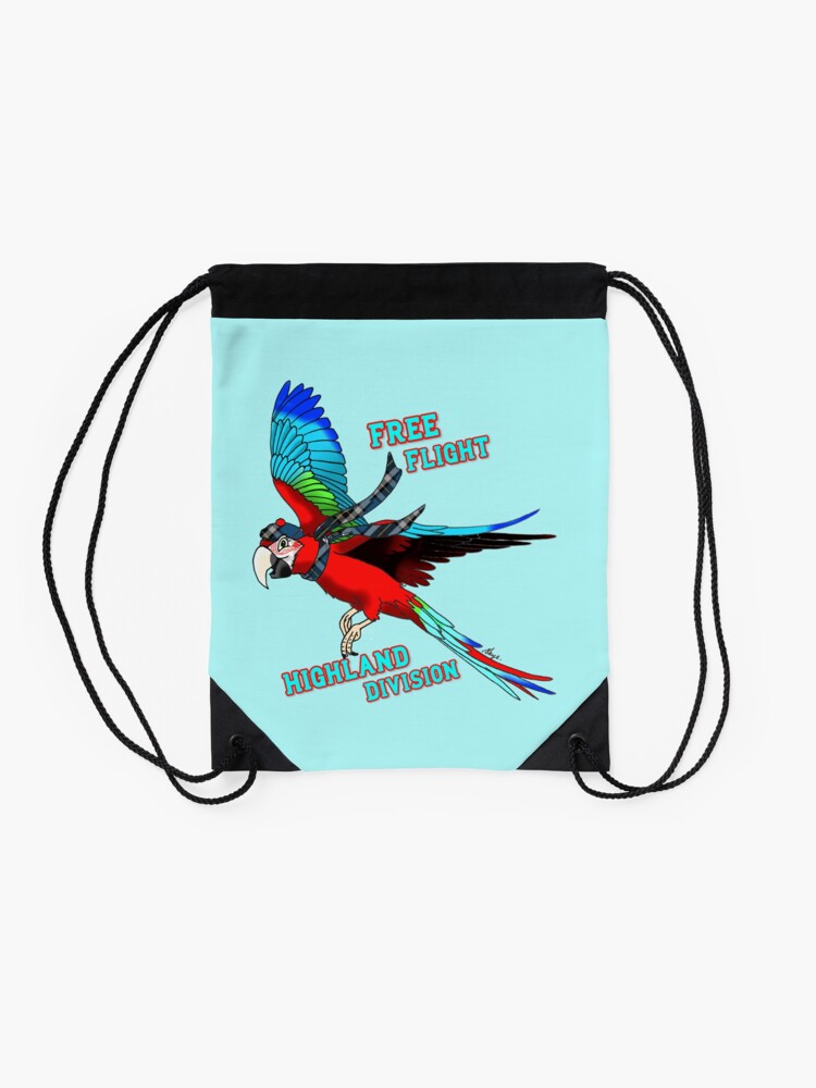 Alternate view of Free-Flight Highland Division Drawstring Bag