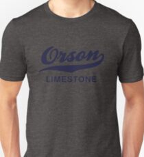 Orson Kalkstein (einfarbig) Slim Fit T-Shirt