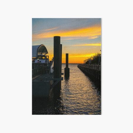 Artikel-Vorschau von Sonnenuntergang am Brooklyn-Brücken-Park, designt und verkauft von 00Flyer.