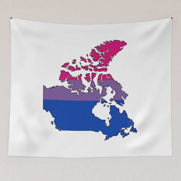 Item preview, Canada Bi Pride! designed and sold by Sun Dog Montana.