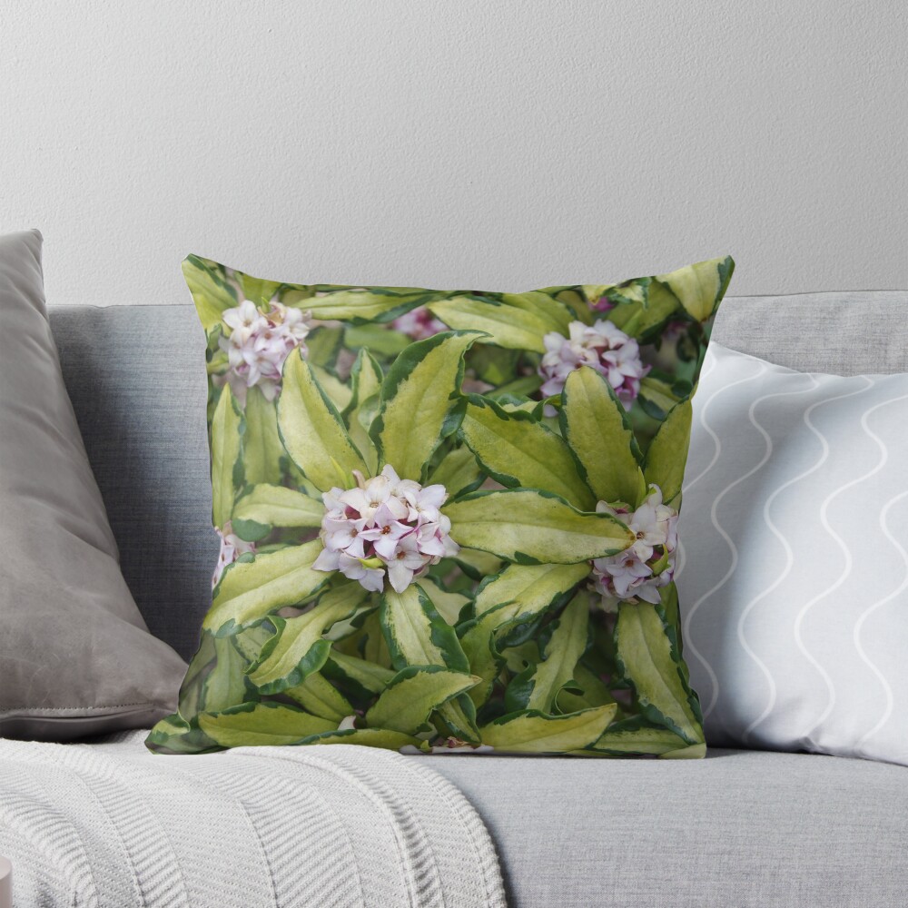 Item preview, Throw Pillow designed and sold by BotanicalJesus.