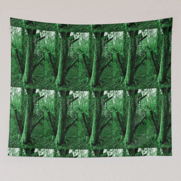 Item preview, Forest Music Old Tree and Weathered Wind Chime Digital Art Single and Repeating Image designed and sold by Nicolette Olivier.
