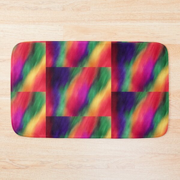Item preview, Rainbow Blur Digital Art Single and Repeating Image designed and sold by Nicolette Olivier.