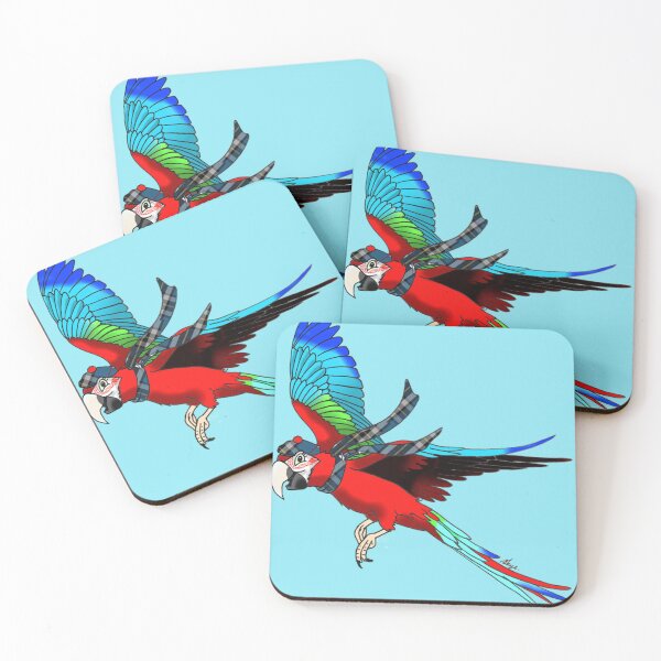 Item preview, Scottish Green-Wing Macaw designed and sold by Skye Elizabeth  Carroll.