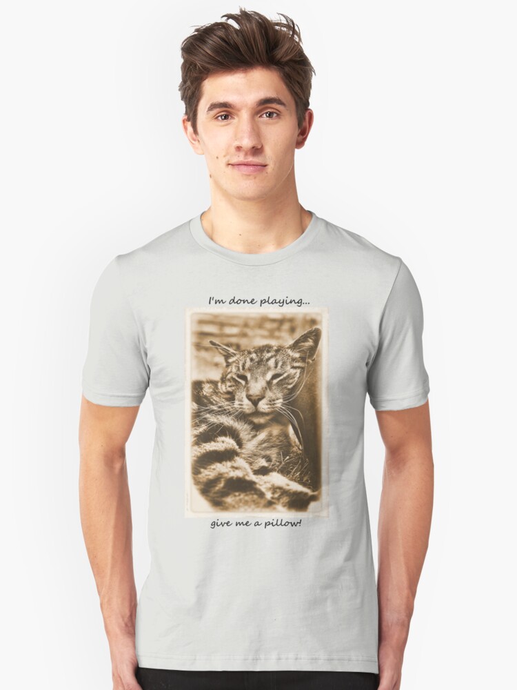 Alternate view of I Kneed a Pillow Slim Fit T-Shirt
