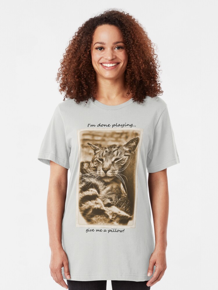 Alternate view of I Kneed a Pillow Slim Fit T-Shirt