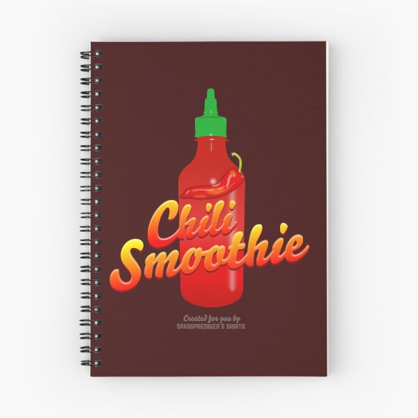Artikelvorschau, Chili T Shirt Chili Smoothie | witziger Spruch entworfen und verkauft von Spassprediger.