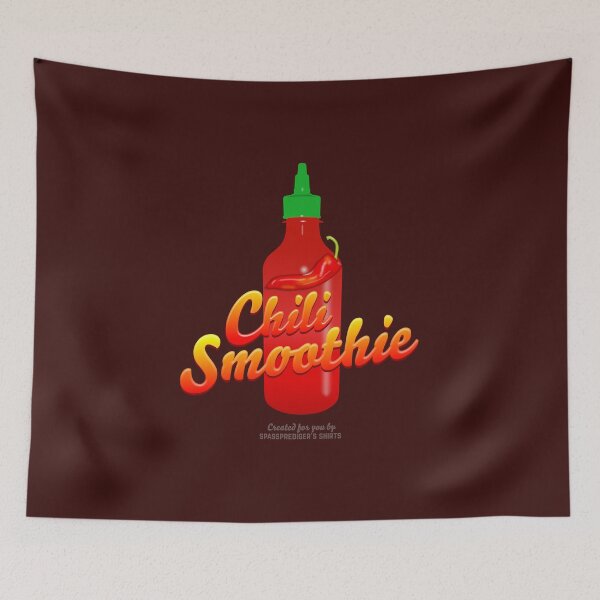 Artikelvorschau, Chili T Shirt Chili Smoothie | witziger Spruch entworfen und verkauft von Spassprediger.