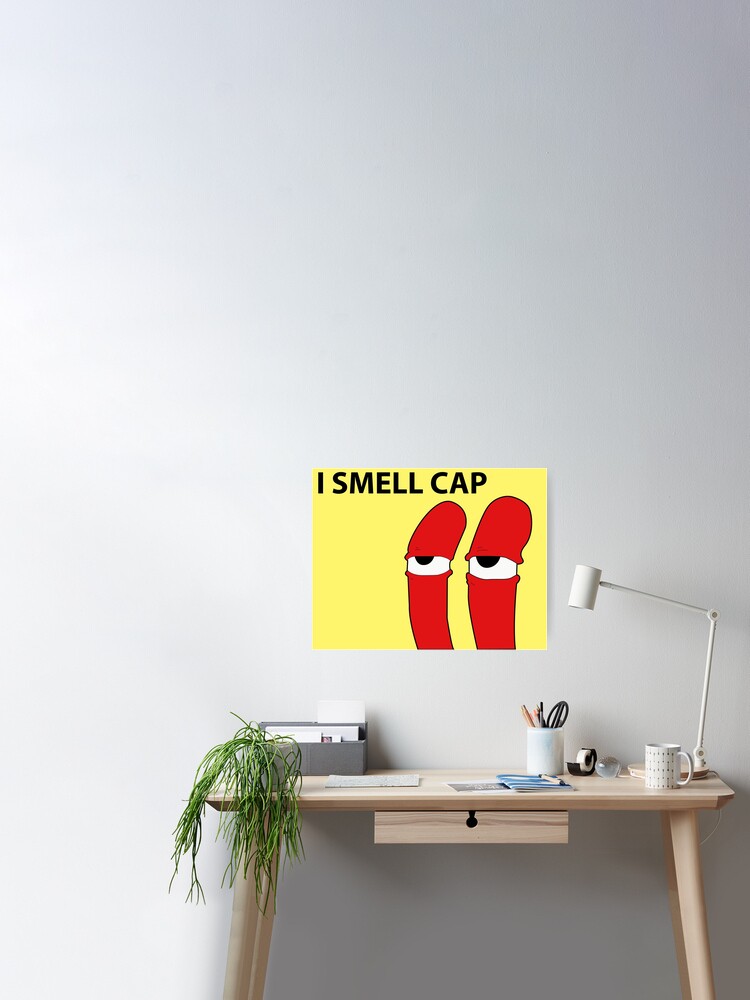 I Smell Cap Mr Krabs Meme Sticker for Sale by Jake-The-Artist