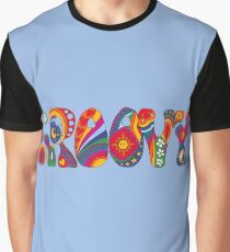 Psychedelic Groovy Grafik T-Shirt