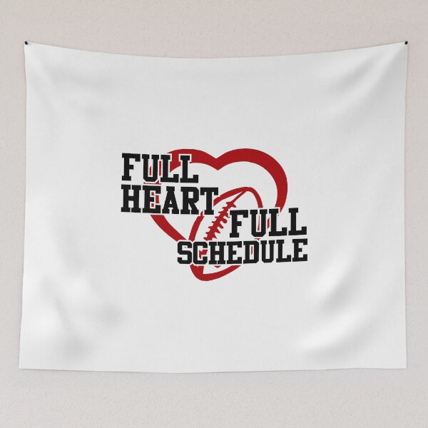 Item preview, Full Heart Full Schedule black designed and sold by hadleydesigns.