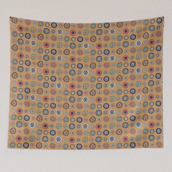 Item preview, Micro Dots in Blue designed and sold by baubrey.