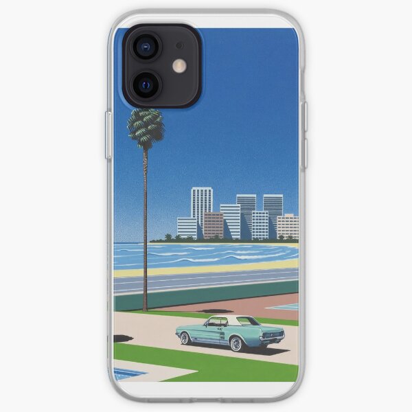 Hiroshi Nagai Art Print Poster Vaporwave Shirt Coque souple iPhone