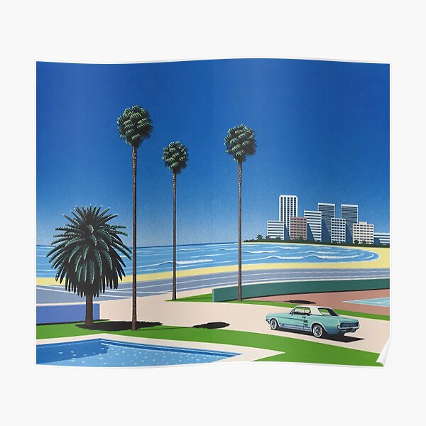 Hiroshi Nagai Art Print Poster Vaporwave Shirt Poster