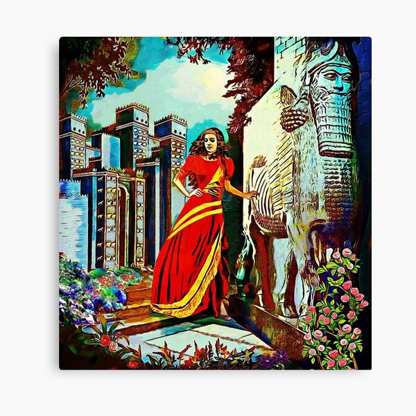 Queen Shamiram Canvas Print