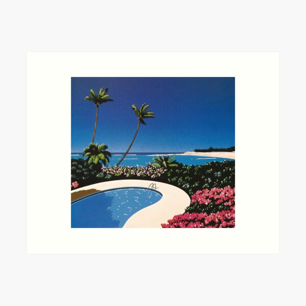 Hiroshi Nagai Art Print Poster Vaporwave Shirt Art Print