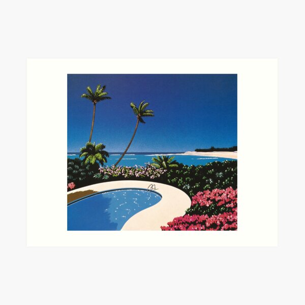 Hiroshi Nagai Art Print Poster Vaporwave Shirt Art Print
