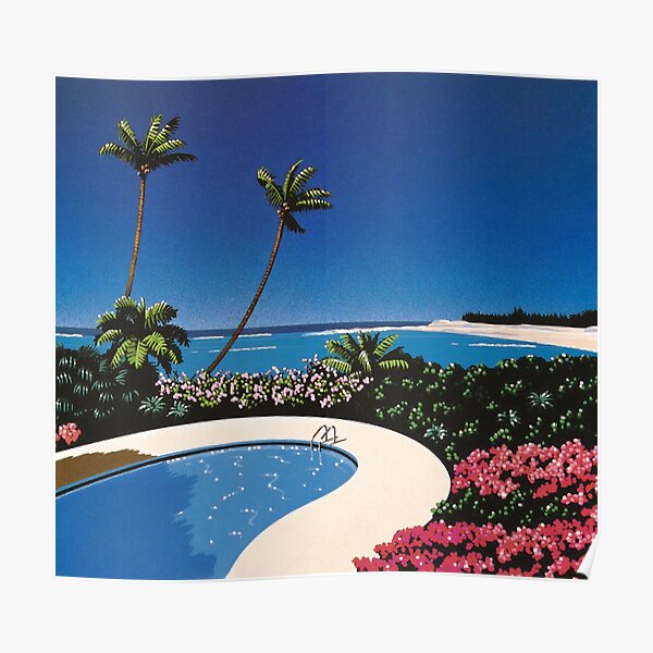Hiroshi Nagai Art Print Poster Vaporwave Shirt Poster