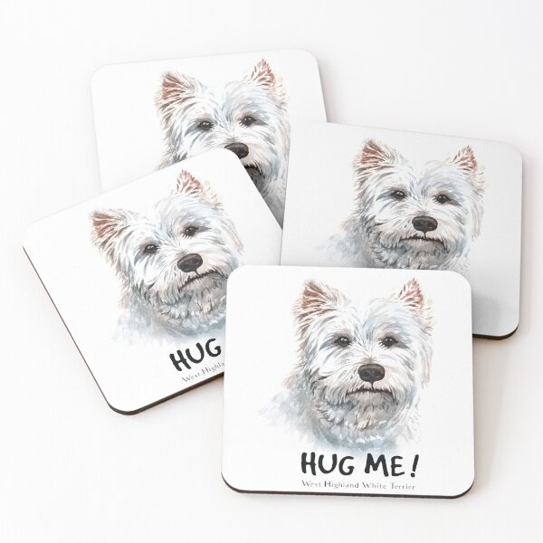 Item preview, Hug Me - West Highland White Terrier designed and sold by overstyle.