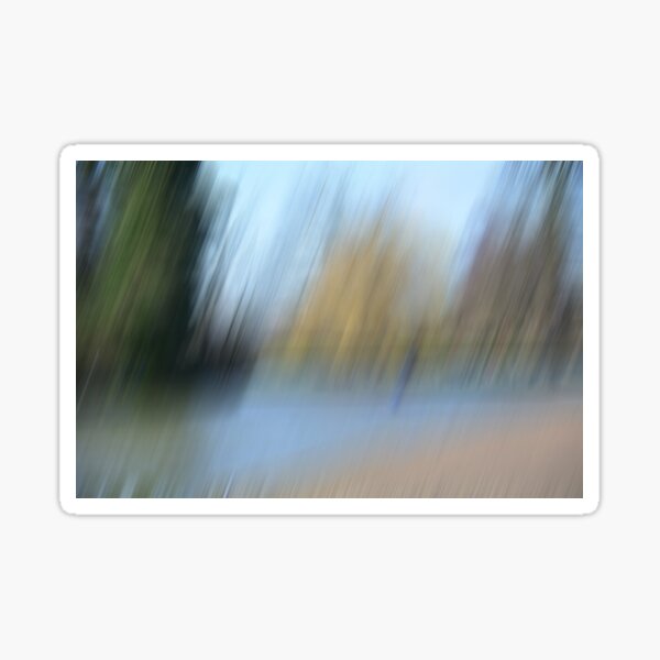 Bedford River Abstract Sticker