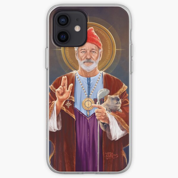 Saint Bill of Murray - Bill Murray Saint Original Religious Painting iPhone Soft Case