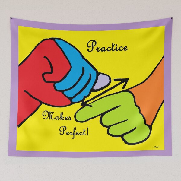 Item preview, Practice Makes Perfect designed and sold by EloiseArt.