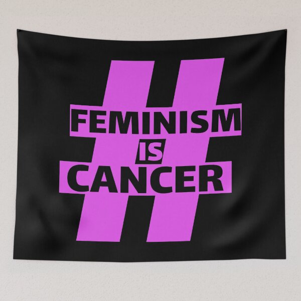 Item preview, Feminism is cancer designed and sold by ApparelFactory.