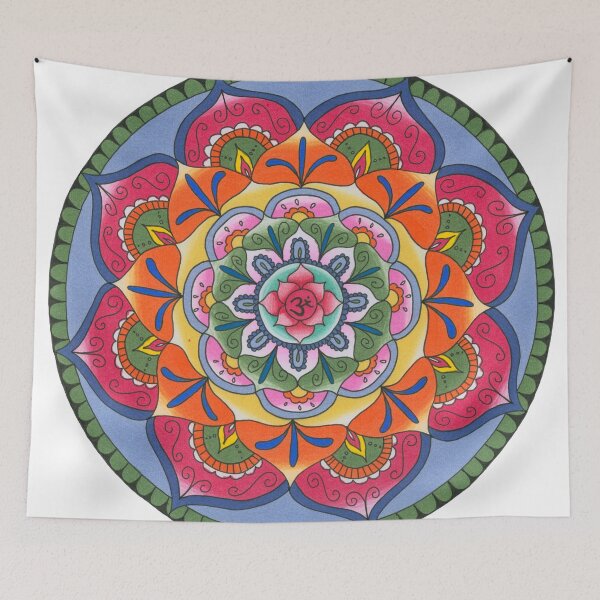 Item preview, Om Mandala designed and sold by Kellie Espie Art.