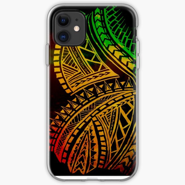 Love for Polynesian Tribal iPhone Soft Case