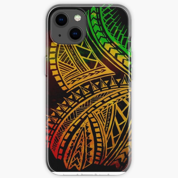 Love for Polynesian Tribal iPhone Soft Case