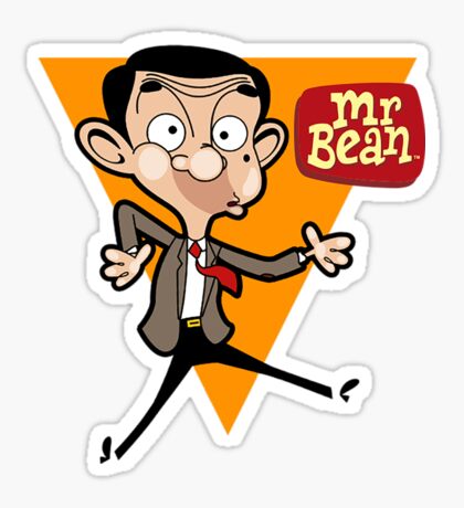 Mr Bean Stickers | Redbubble