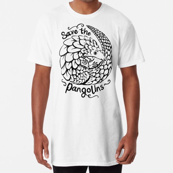 save the pangolins t shirt