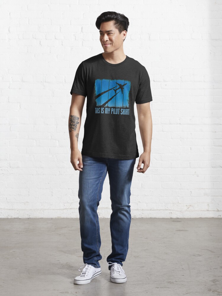 Alternative Ansicht von Dies ist mein Pilot Shirt - Funny Aviation Zitate Geschenk Essential T-Shirt